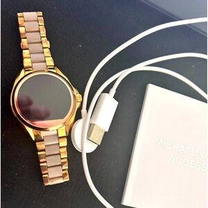 Michael Kors Gen 4 two-tone Rose gold smartwatch